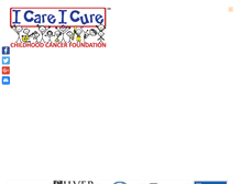 Tablet Screenshot of icareicure.org
